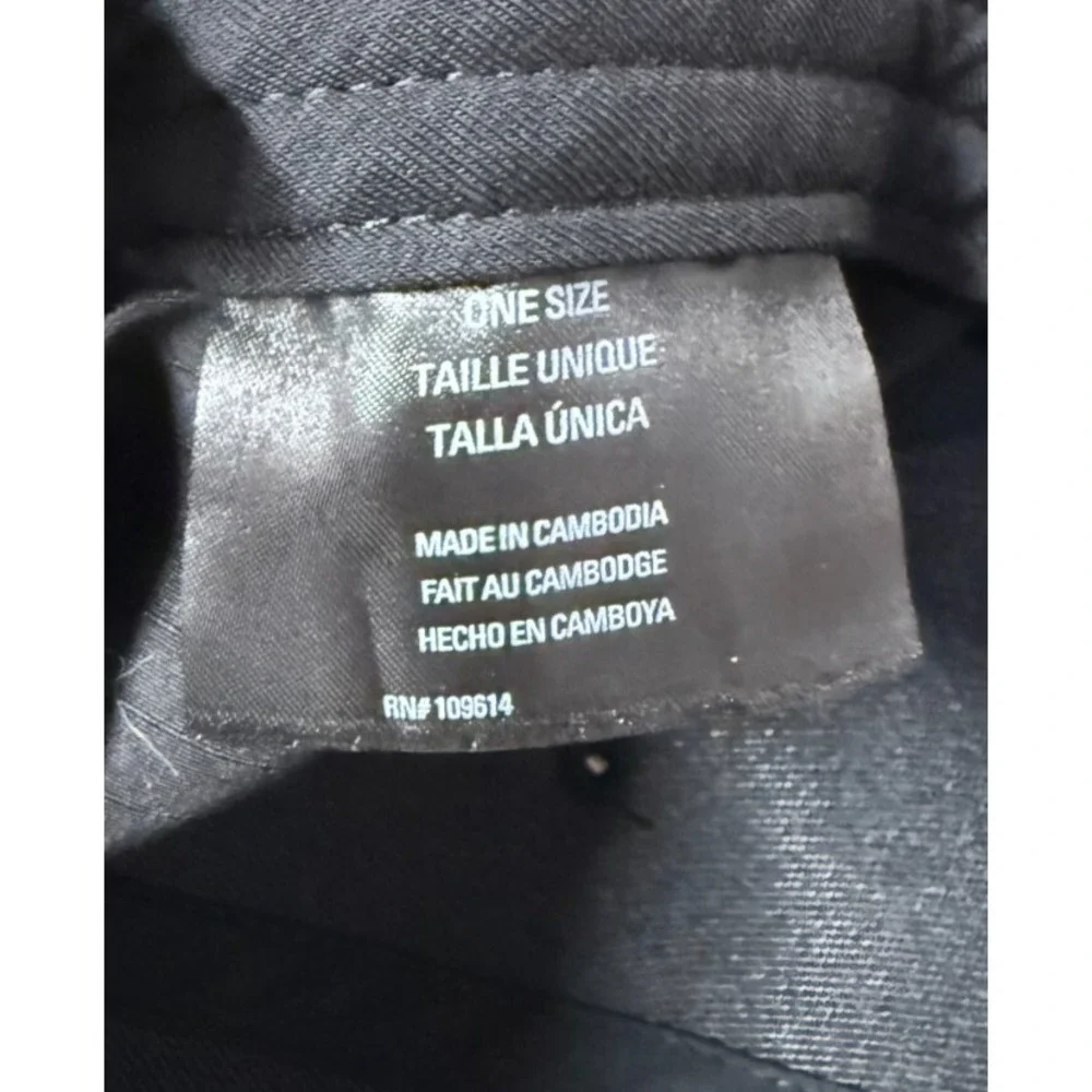 5.11 Tactical Hat Cap Adjustable Black Embroidered One‎ Size